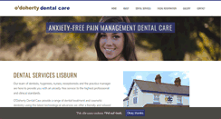 Desktop Screenshot of odohertydentalcare.co.uk
